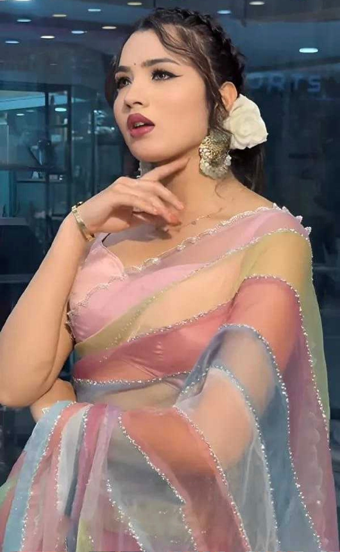 Riwaayat Tabby Silk Saree