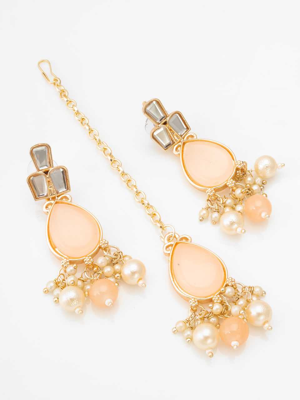 Riwaayat Kundan Necklace Set Artificial