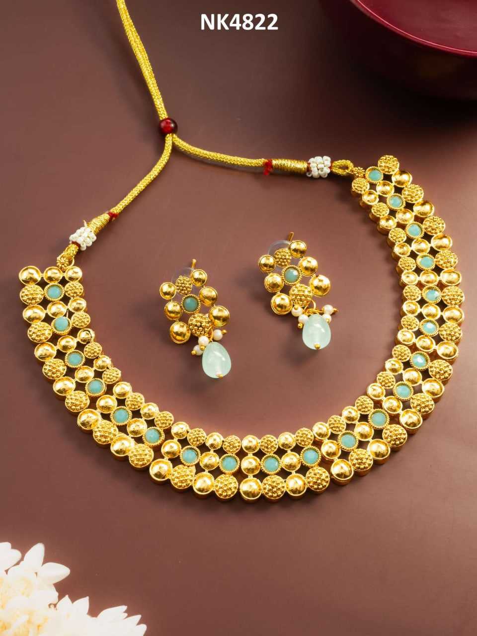 Riwaayat Brass Necklace Set