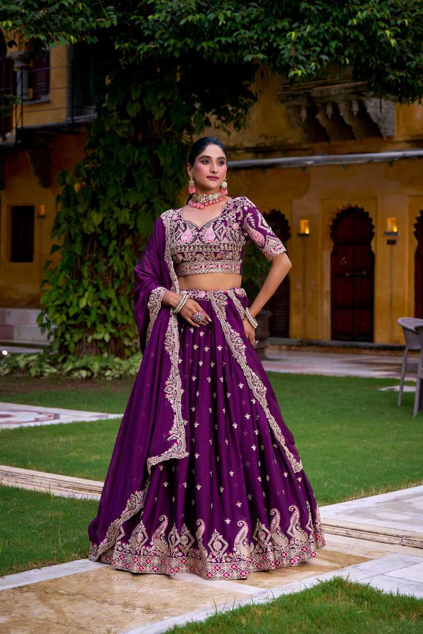 Riwaayat Crush Silk Lehenga