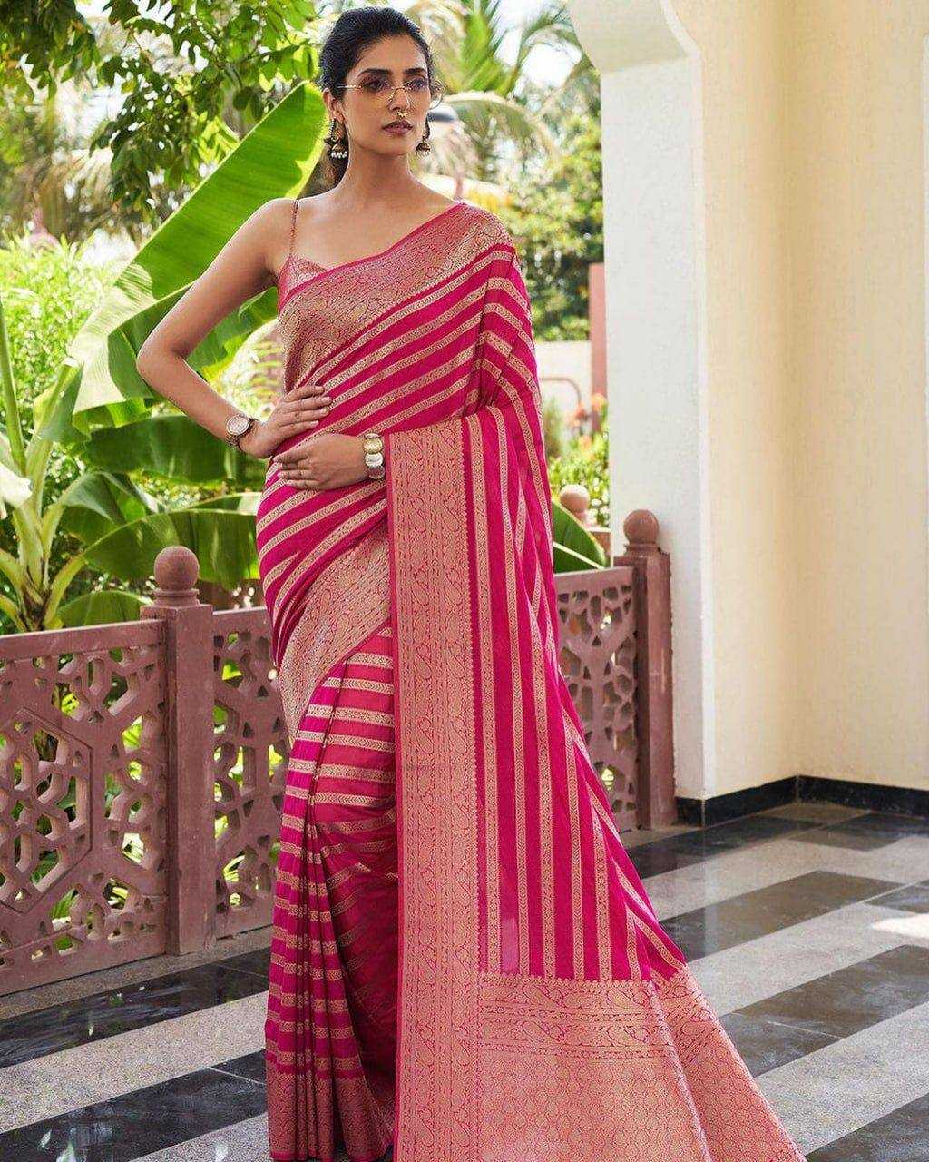 Riwaayat Litchi Silk Saree