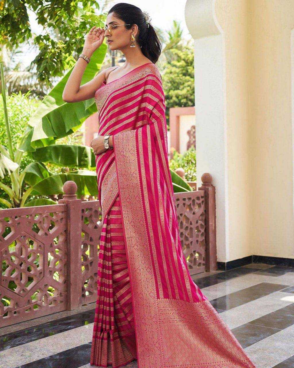 Riwaayat Litchi Silk Saree